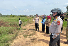 Kebakaran Lahan Terjadi Setiap Hari, Kapolres Ogan Ilir Cek Embung serta Persediaan Air di Pemulutan