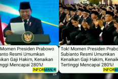 Prabowo Umumkan Kenaikan Gaji Hakim hingga 280 Persen: Komitmen Peradilan yang Bersih dan Kuat