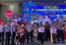 17 Kontingen Bertarung, Polres OKU Sabet Gelar Juara Umum Lomba Pocil 2026