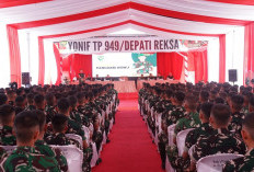 Perkuat Kebersamaan Kunker Pangdam II/Sriwijaya ke OKI, Cek Batalyon TP 949/Depati Reksa Lempuing