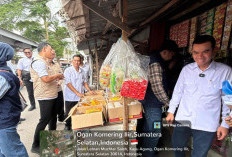 Cek Pasar Kayuagung Pastikan Distribusi Bahan Pokok, Harga Ayam Potong Masih Mahal