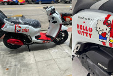 CATAT, Ini Perbedaan Honda Scoopy Rilisan Thailand Utamanya Pada Versi Terbatas Hello Kity 