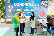 Perdana Peringati Hari Bhakti Kemenimipas, Lapas Tanjung Raja Ogan Ilir Salurkan Bantuan Sosial