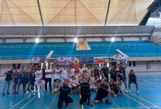 Tingkatkan Minat Masyarakat Olahraga Basket, Gelar Domon Basket Ball di GOR Biduk Kajang