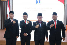 Kakanwil Kemenkum Babel Lantik 3 Pejabat Penyidik Pegawai Negeri Sipi