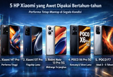 5 HP Xiaomi yang Awet Dipakai Bertahun-tahun, Performa Tetap Mantap di Segala Kondisi