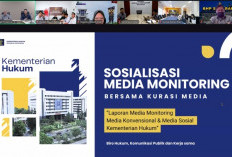 Perkuat Pengelolaan Informasi Publik, Kemenkum Babel Ikuti Sosialisasi Media Monitoring