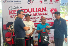 Ciptakan Kepedulian, Hadirkan Harapan, Astra Motor Sumsel Gelar Donor Darah HUT ke-56