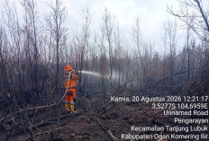 Karhutla Masih Terjadi di Sejumlah Kecamatan di OKI, Tulung Selapan 4 Hektar Terbakar