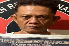 Pengedar Sabu Diringkus Anggota Satres Narkoba Polres Muara Enim di Rumah Kontrakan