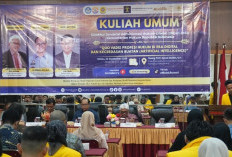 Kakanwil Kemenkum Sumsel Hadiri Kuliah Umum di Unsri, Bahas Masa Depan Profesi Hukum di Era AI
