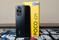 Review POCO C71, HP dengan Layar 6,4 Inci dan Bobot 193 Gram 