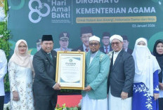 Hari Amal Bakti 2026, Ponpes Qodratullah Banyuasian Raih Penghargaan Ponpes Ramah Anak