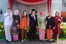 Sekda Sumsel Edward Candra Pimpin Apel Gabungan Peringatan Hari Kartini 2026