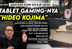 Bongkar Jeroan ASUS ROG Flow Z13-KJP 2026, Tablet Gaming Dewa dengan RAM 128GB dan Otak AI Super Canggih