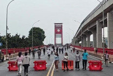 Besok CFD Ditiadakan, Jembatan Ampera Tetap Ditutup, Kantong Parkir Seperti Biasa