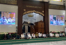 Silaturahmi dan Buka Bersama Dir Intelkam Polda Sumsel dengan Rektor Unsri di Masjid An-Nabawi Indralaya