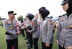 1.465 Personel Polda Sumsel Naik Pangkat, Kapolda: Ini Amanah untuk Melayani Masyarakat