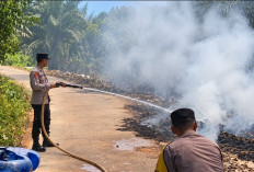 25,5 Hektare Karhutla di Musi Rawas Ditangani, Empat Polsek Dikerahkan Sisir Api hingga Bara