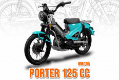 WMoto Porter 125 Mirip Motor Bebek Sultan Honda Tapi dengan Budget 80 Juta Kamu Bisa Dapat 3 Unit 