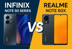 Duel Sengit Infinix Note 50 Series vs Realme Note 60x: Si Elegan Futuristik Lawan Si Tangguh Hemat Daya