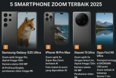 Pertarungan Smartphone dengan Kamera Zoom Terbaik 2025, Siapa Paling Unggul?