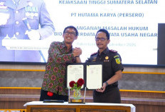 Hutama Karya-Kejati Sumsel Sepakat Bersinergi Demi Perkuat Kepastian Hukum dan Tata Kelola