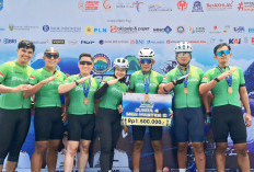 Pelindo Regional 2 Palembang Turunkan Tim Balap Sepeda Di Sriwijaya Ranau Gran Fondo 2025
