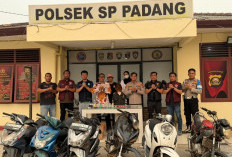 Serdang Menang Diduga Jadi Tempat Peredaran Narkotika Ditertibkan Polres OKI dan BNNK