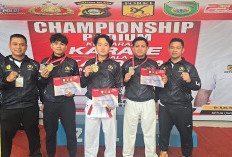 Tim Karate Polres Muara Enim Sabet 2 Emas dan 2 Perak di Kejuaraan Kapolda Cup 2026
