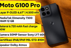 Motorola Moto G100 Pro Ponsel Tangguh Berdesain Premium, Performa Gahar dan Baterai Super Jumbo
