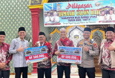 47 Jemaah Haji Muratara Diberangkatkan, Polisi Lakukan Pengamanan Ketat Sampai Embarkasi