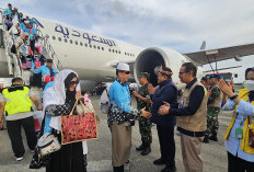 Bandara Internasional Sultan Mahmud Badaruddin II Palembang Menyambut Akhir Debarkasi Haji Tahun 1447 H/2026 H
