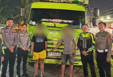 Satlantas Polres Ogan Ilir Berhasil Temukan Mobil dan Sopir Truk Fuso yang Terlibat Lakalantas di Tol Palindra