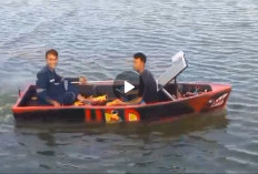 Inovatif dan Ramah Lingkungan, Teknik Elektro UBD Kembangkan Perahu Nelayan Tenaga Surya