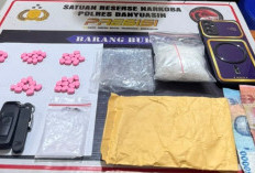 Pria 27 Tahun Dibekuk di Jalan Palembang-Betung, Polisi Temukan 101 Gram Sabu dan 70 Ekstasi