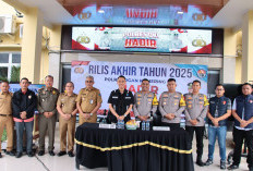 Polres OKI Ungkap Tuntas 15 Kasus Menonjol di Tahun 2025