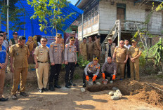 Warga Terharu, Polda Sumsel Bangun 11 Rumah Korban Longsor dan Banjir di OKU Selatan