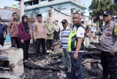 Tinjau Kantor Lurah Tanjung Raja Utara yang Ludes Terbakar, Wabup Ogan Ilir Tekankan Koordinasi Lintas OPD