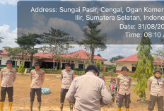Operasi Aman Nusa II, Subsatgas Polsek Cengal Intensifkan Patroli Karhutla