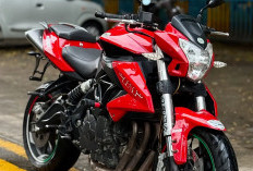 Spek dan Performa Benelli TNT 600i Performa Responsif, Desain Agresif dan Fitur Modern Dasbor TFT Digital