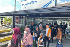 Stasiun Muara Enim Catat Tren Positif, Minat Naik Kereta Api Terus Meningkat pada Semester I 2026