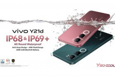 Ponsel Terbaru Vivo Y21d Hadirkan Desain Tangguh dengan Perlindungan Dual Sertifikasi