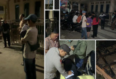 ALAMAK, Warga Bakar Springbed Bekas di Dinding Tembok Picu Kebakaran di Lorong Syailendra Palembang