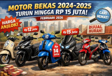 Motor Bekas 2024-2025 Anjlok! Februari 2026 Turun hingga Rp15 Juta, Ini Daftar dan Kisaran Harganya