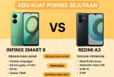 Infinix Smart 8 vs Redmi A3: Duel Panas Ponsel Rp1 Jutaan, Siapa Jawaranya?