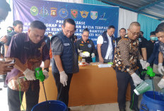 BNNP Sumsel Musnahkan Ribuan Butir Ekstasi dan Sabu, Tangkapan BB Narkoba 2 Bulan dari Tangan 5 TSK