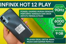 Infinix Hot 12 Play: Ponsel Gaming Murah dengan Performa Tangguh, Main Game Hingga 10 Jam Nonstop