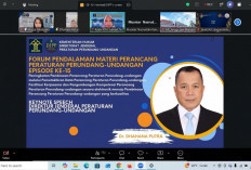 Kemenkum Sumsel Ikuti Forum Pendalaman Materi Perancang Peraturan Perundang-undangan Episode ke-15