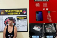 Gerebek Rumah Bandar Sabu di Tanjung Pinang, Satres Narkoba Polres Ogan Ilir Temukan 1,81 Gram dalam Plastik